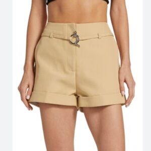 NWT Ganni khaki shorts sz 42 from Nordstrom US 12